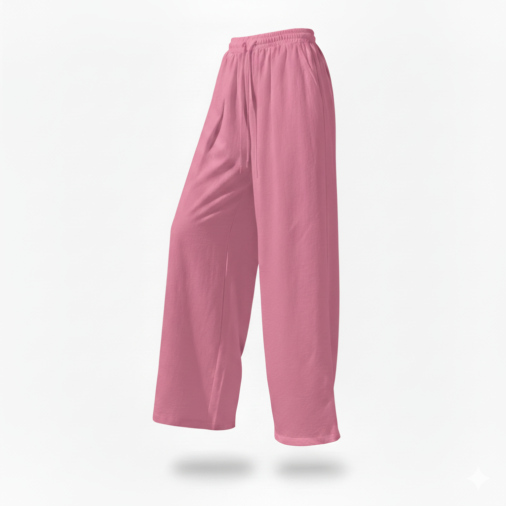 Women's Lazy Style Straight Leg Casual Pants