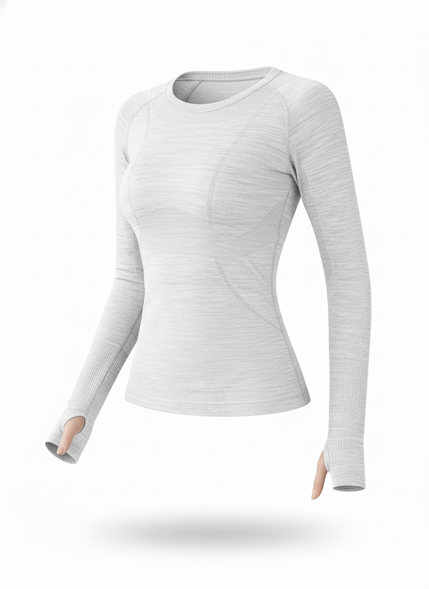 Seamless Long Sleeve Fitness Top