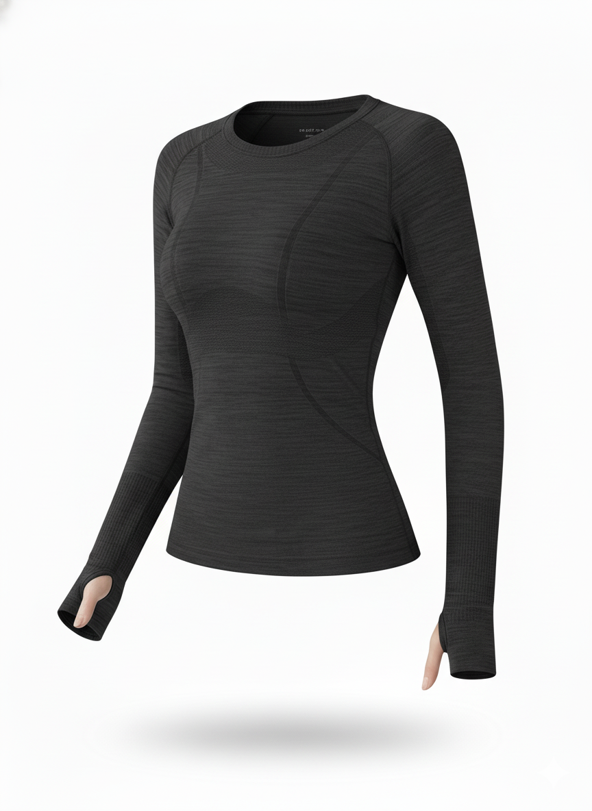 Seamless Long Sleeve Fitness Top