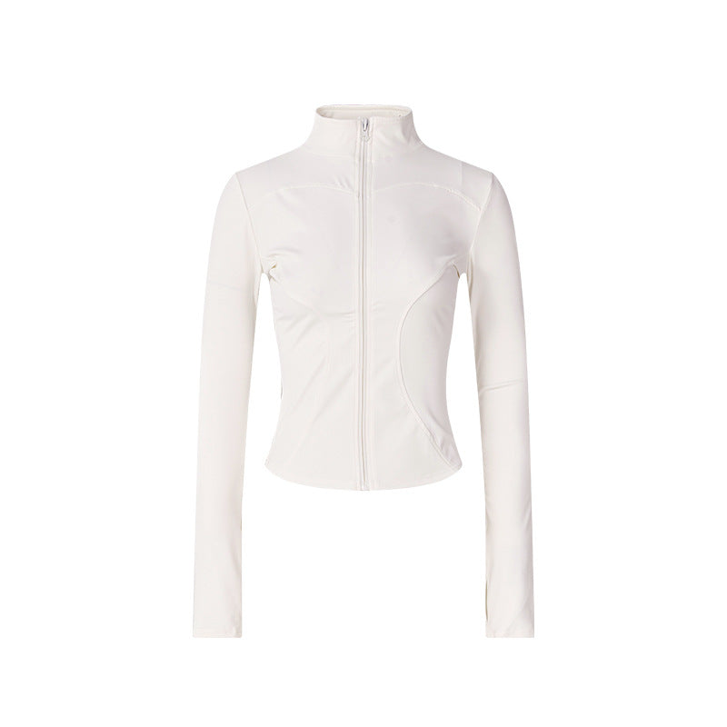 Womens Slim Fit Yoga Running Jacket